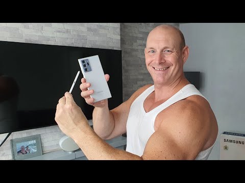 Galaxy Note 20 Ultra WHITE,unboxing with Note 10+ comparison,video & photo samples!