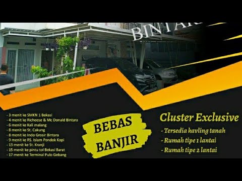 Cluster di bekasi barat bebas banjir dan dekat ke stasiun