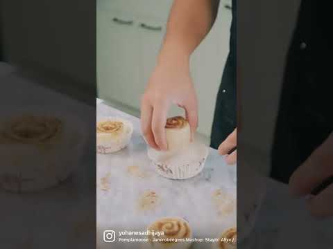 Kelas online Cinnamon Rolls seru banget!!😍 #cinnamonrolls #bakingclass #baking #bread