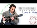 Love In Vain Robert Johnson In The Style Of Eric Clapton Guitar Lesson Tutorial With Tab