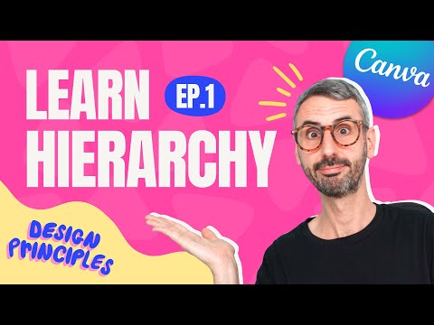 Hierarchy | Basic Principles of Graphic Design [Ep. 01]