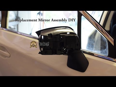 Subaru Passenger Side Mirror Replacement DIY