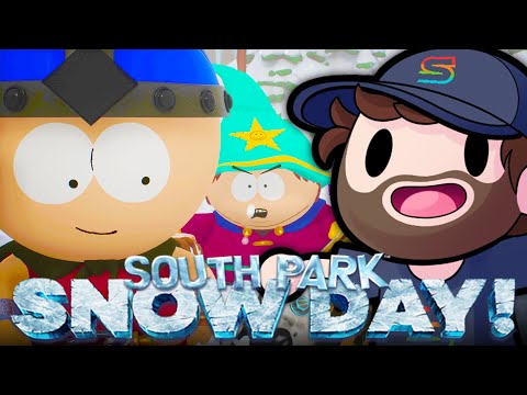 Playing MORE of the NEW South Park Snow Day Game!