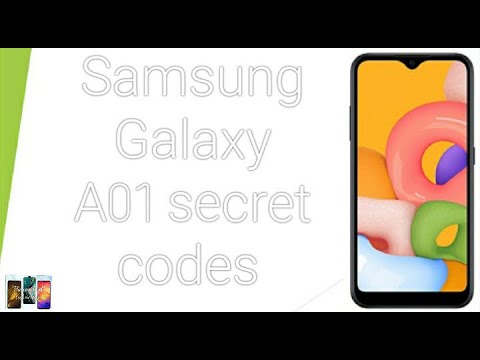 Samsung Galaxy A01 secret codes.