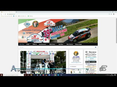 ANGOLI 22/10/2020: InformACI - 39' RALLY ACI COMO - COMPETIZIONE CONFERMATA