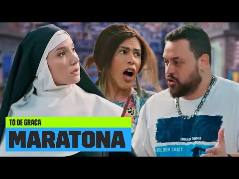 Confira a MARATONA da SÉTIMA TEMPORADA de TÔ DE GRAÇA | Parte 3 | Tô de Graça | Humor Multishow