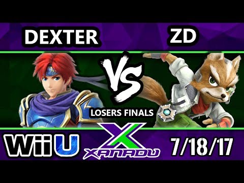 S@X 211 - Dexter (Roy) Vs. InC | ZD (Fox) - SSB4 Losers Finals - Smash Wii U