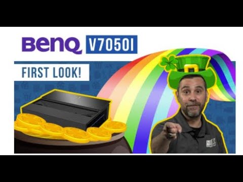 BenQ V7050i Ultra Short Throw Projector | The Most Colorful Laser TV You Ever Did See
