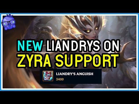 NEW MYTHIC Liandry's Anguish with ZYRA Support - League of Legends