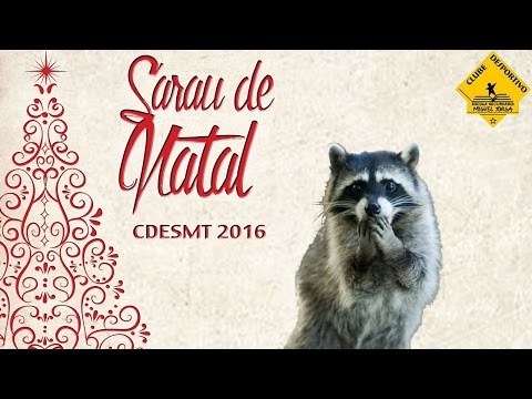 XI Sarau de Natal CDESMT 2016 - Guaxinins