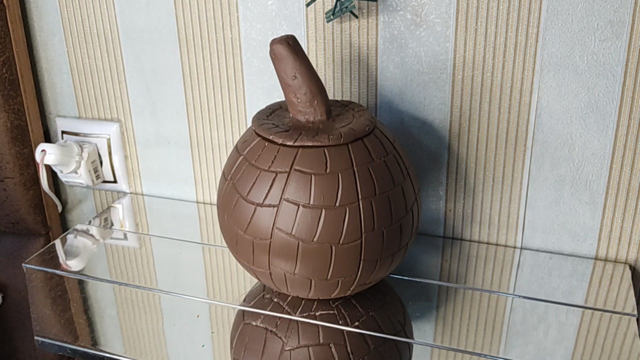 I Made a Unique DIY Pumpkin Jar from Scratch | Handmade Fall Decor Idea