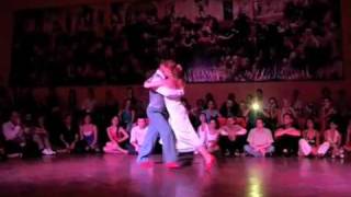 Melina Brufman & Claudio González bailando otro tango en Misterio Tango Festival 2010