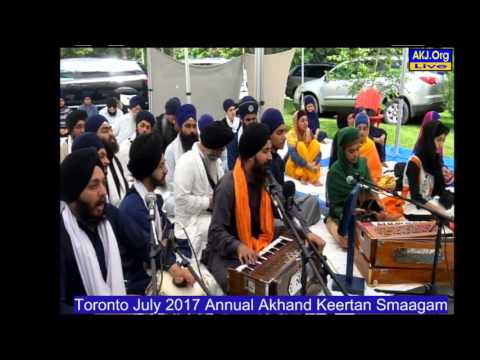 012 Toronto July 2017 - Sunday AM - Bhai Parminder Singh Jee Delhi