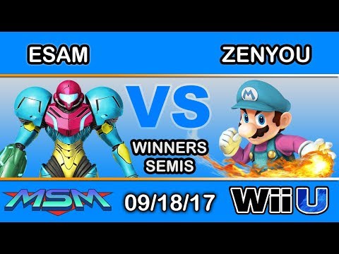 MSM 114 - PG | ESAM (Samus) Vs. eM | Zenyou (Mario) Winners Semis