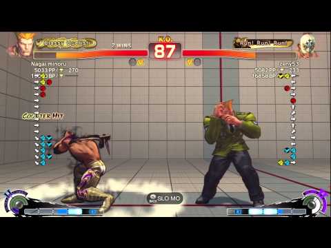 Zeny53 (El Fuerte) vs Nagai Minoru (Guile) - AE 2012 Matches *720p*