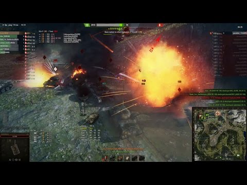 WoT - How to break complete defense on Mountain Pass "base one"