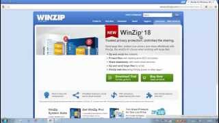How To Use Winzip To Extract Files Tutorial