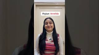 Phylum Annelida | Animal Kingdom #class11 #neet #biology #study #ytshorts #shorts #shortsvideo