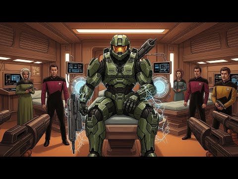 Master Chief Landed in Star Trek?