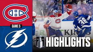 Canadiens vs. Lightning | NHL Playoff Highlights | Game 5 | April 29, 2026