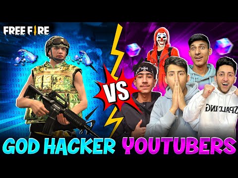 As Gaming Pro Squad Vs God Hacker😱😡- Garena Free Fire