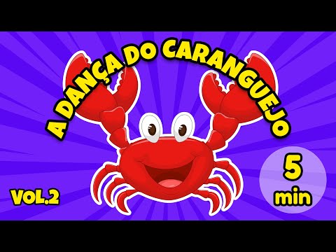 A Dança do Caranguejo Vol.2 - Giramille 5 min | Desenho Animado Musical