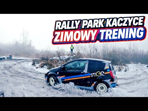 Winter training at KJS Rally Park Kaczyce