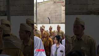 Sedia Aku Sebelum Hujan, Walau Gerimis, Apel Pagi Tetap Dilakukan