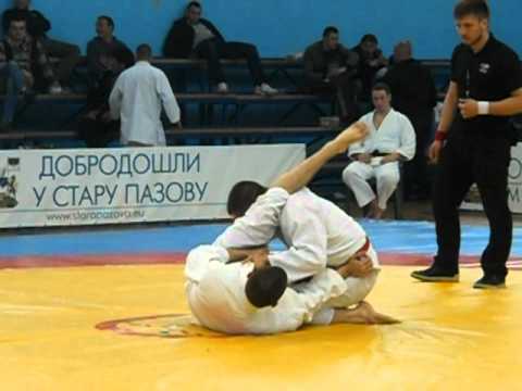 Serbian grappling championship 2012 - Milos Adzic(Constrictor) vs Antal Nadj(Constrictor) [Gi]