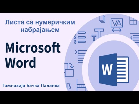 21 numeričko nabrajanje