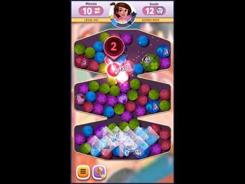 Diamond Diaries Saga Level 443 - NO BOOSTERS 💎 | SKILLGAMING ✔️