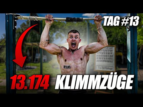 13,000 pull-ups in 13 days!😱