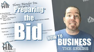 How to Estimate a job, create bid, prepare estimate! Easy!