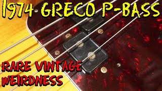 Video thumbnail for Vintage Greco P-Bass - Exploring a rare and distinctive pickup by Fanblade Instruments