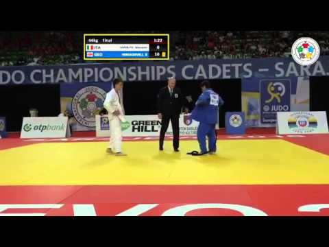 Giovanni Esposito vs Bagrat Niniashvili Word Championship Cadets 2015