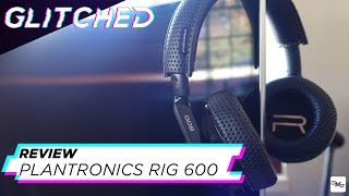 Video thumbnail for Plantronics RIG 600 Gaming Headset Review by GLITCHED