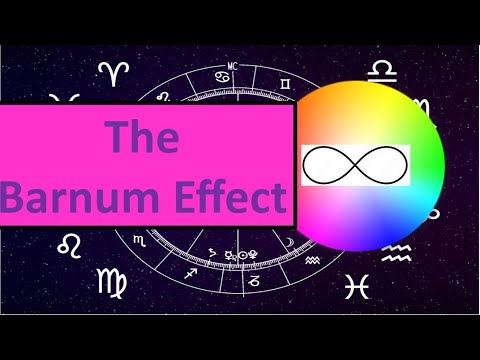 The Barnum Effect: The Universal Flaw of Personality Systems
