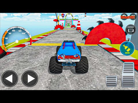 Monster Truck Mega Ramp - Extreme Stunts GT Racing - Android Gameplay