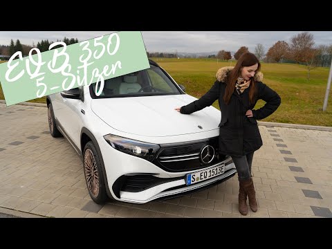 🔋 Larissa fährt den Mercedes EQB 350 4MATIC (215 kW) - Elektro Familien SUV [4K] - Autophorie