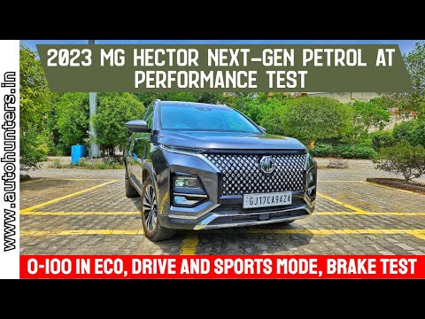 Thumbnail for New 2023 MG Hector Facelift 0-100 Test, Top Speed, Braking Test | Faster Than Mahindra XUV700? by Mahindra XUV700, video, WiLL, vide, Mahindra & Mahindra