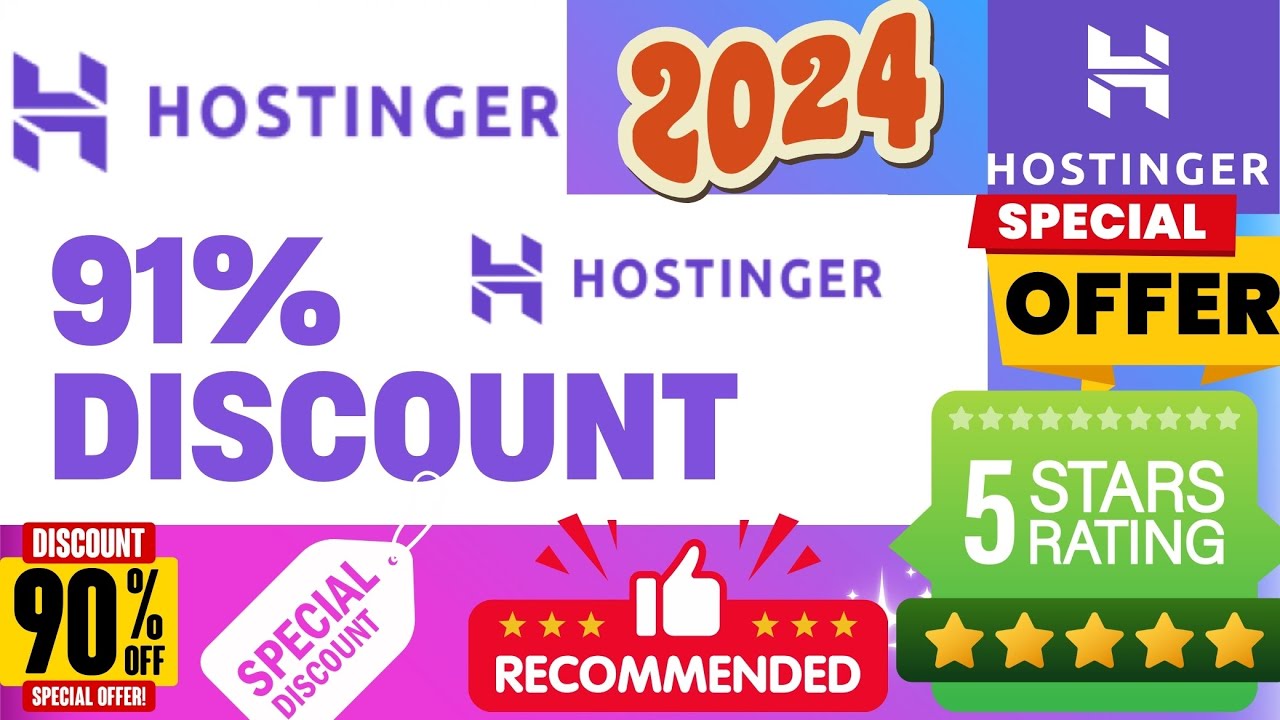 Hostinger Discount 2024 - SAVE 91% OFF NOW 🔥🔥🔥 with Latest Coupon Code