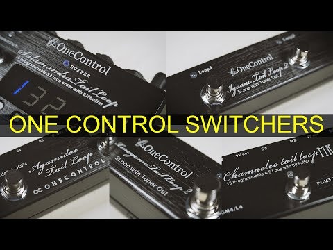 One Control Agamidae Tail Loop Programmable Pedal Switcher One Control Agamidae Tail Loop Programmable Pedal Switcher