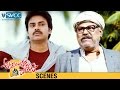 Pawan Kalyan Warns Kota Srinivasa Rao Attarintiki Daredi Telugu Movie Scenes Samantha SVCC