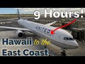 United Airlines 767 400 First Class From Honolulu To Washington Dulles