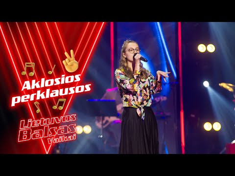 Audrėja Alvikaitė - Dear Future Husband | Aklosios perklausos | Lietuvos Balsas. Vaikai S3