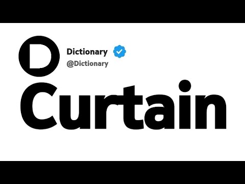 Curtain Synonym
