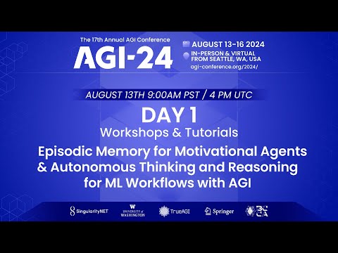 AGI-24 | Day 1 | Workshops & Tutorials | Room 3