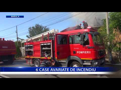 6 CASE AVARIATE DE INCENDIU