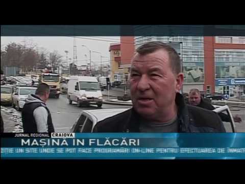 MAŞINĂ ÎN FLĂCĂRI