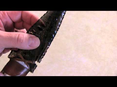 Dale Duby Obsidian Knife